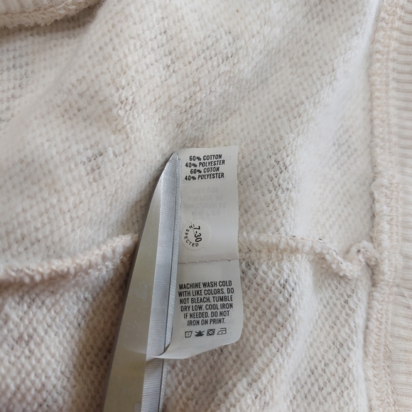 aerie Half Zip Oversized Sweatshirt Size M - Picture 8 of 10